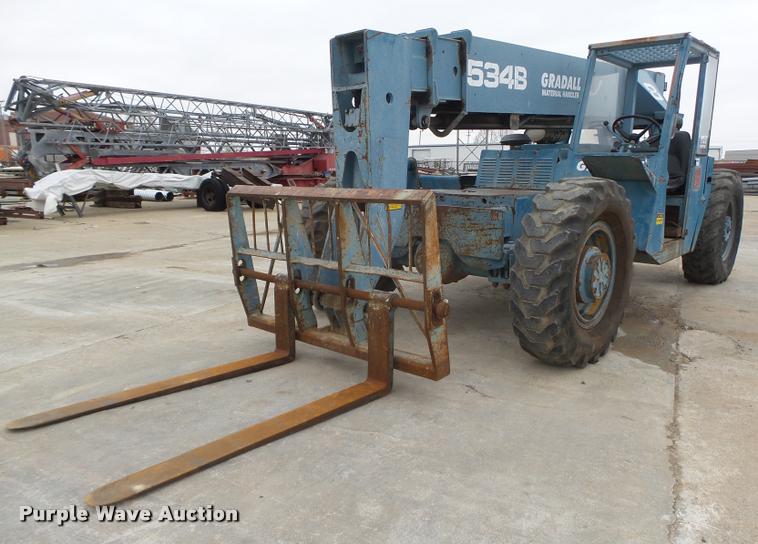 image for item DA7433 Gradall 534B-8 telehandler