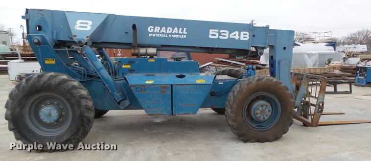image for item DA7433 Gradall 534B-8 telehandler