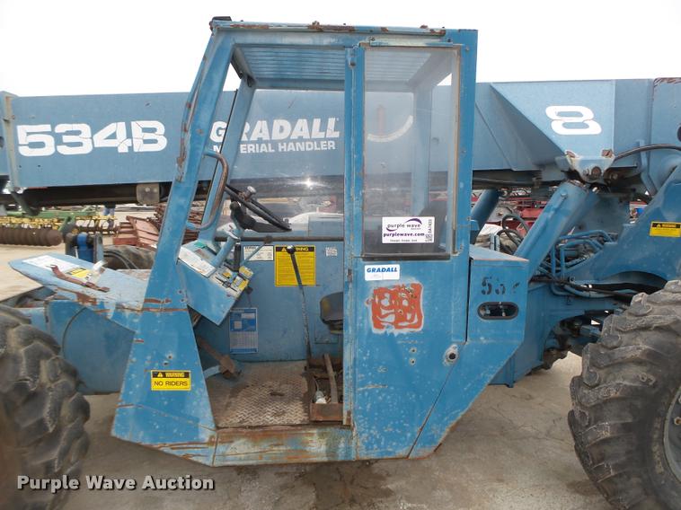 image for item DA7433 Gradall 534B-8 telehandler