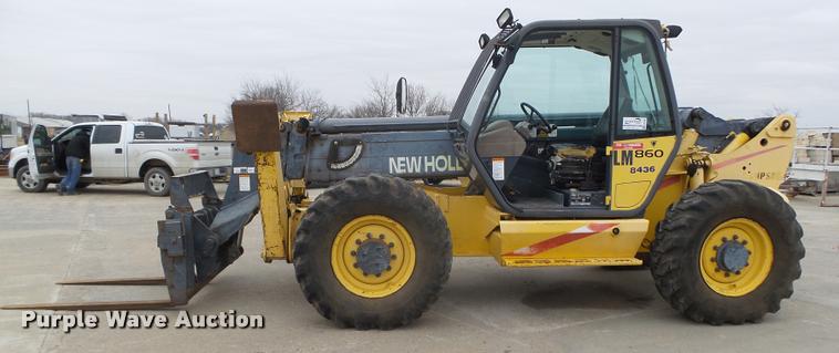 image for item DA7436 2000 New Holland LM860 telehandler