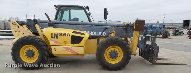 image for item DA7436 2000 New Holland LM860 telehandler