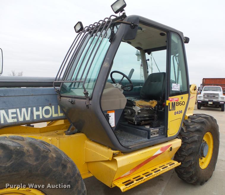 image for item DA7436 2000 New Holland LM860 telehandler