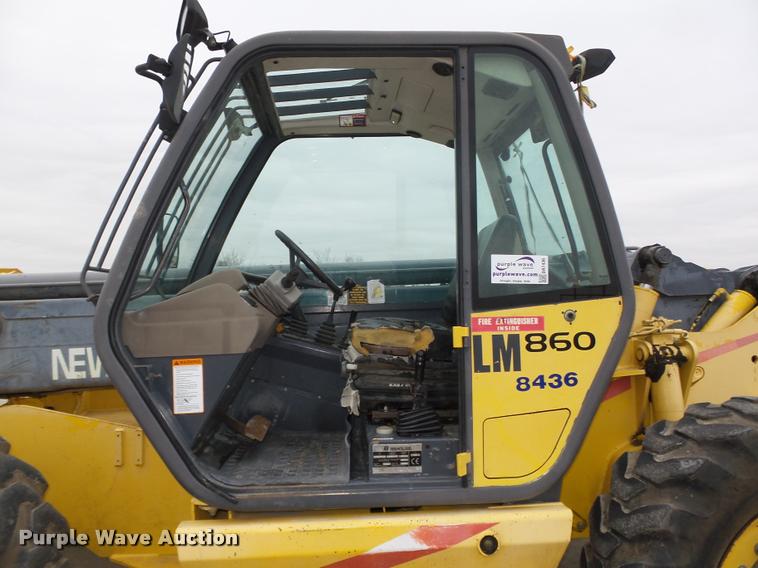 image for item DA7436 2000 New Holland LM860 telehandler