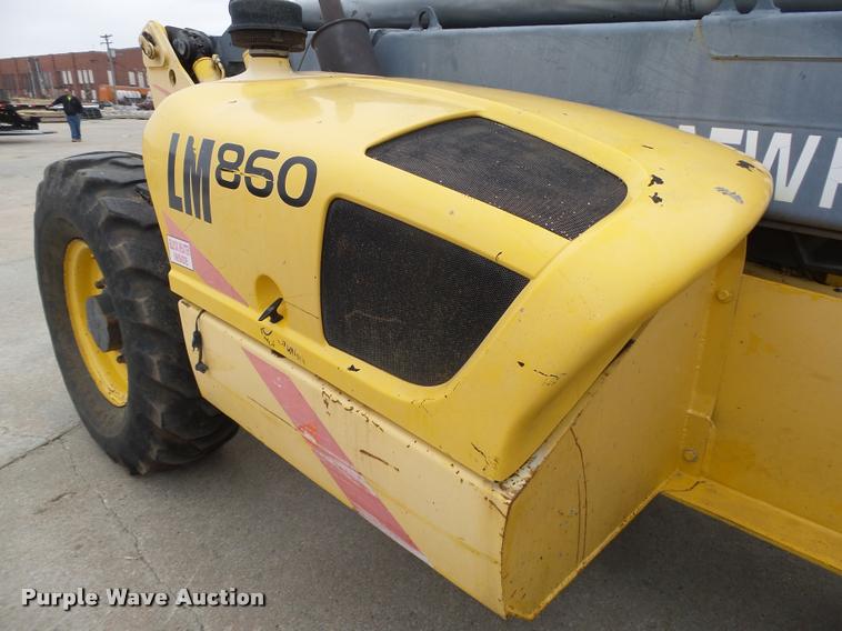 image for item DA7436 2000 New Holland LM860 telehandler