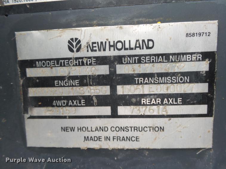 image for item DA7436 2000 New Holland LM860 telehandler