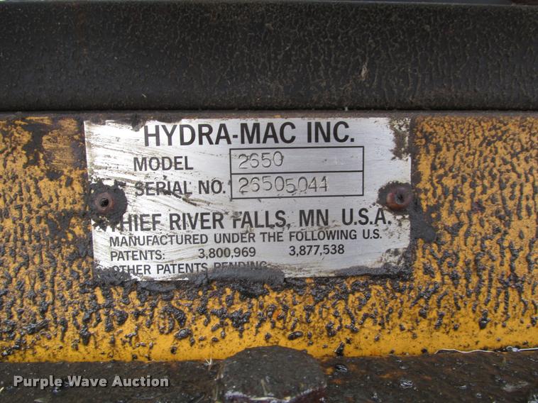 image for item DA7441 Hydramac 2650D skid steer
