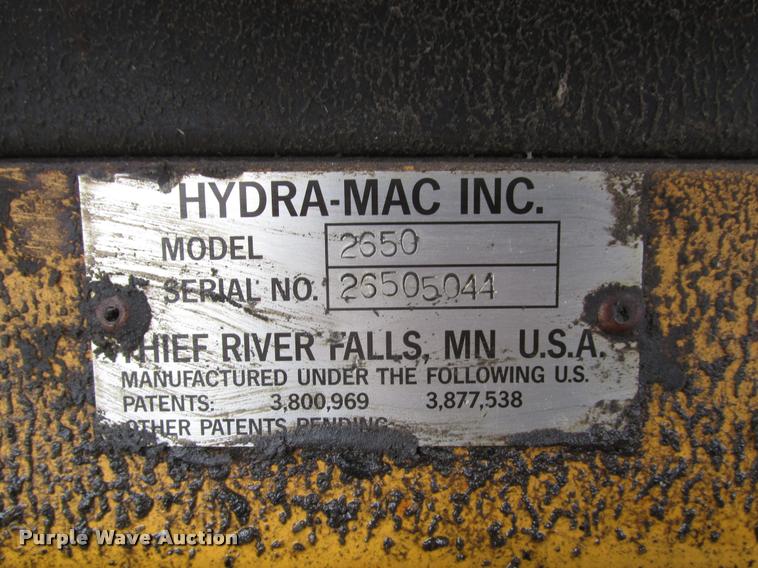 image for item DA7441 Hydramac 2650D skid steer