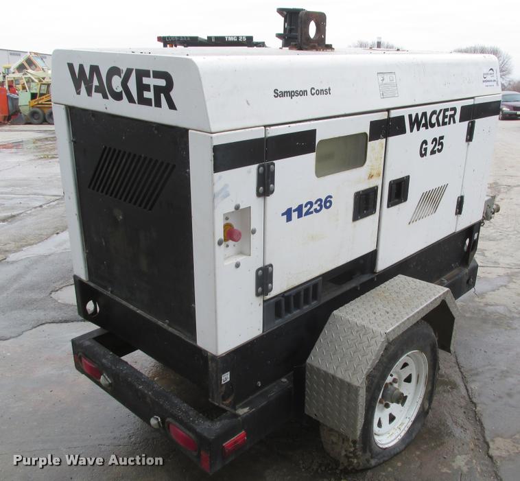 image for item DA7442 Wacker G25 generator