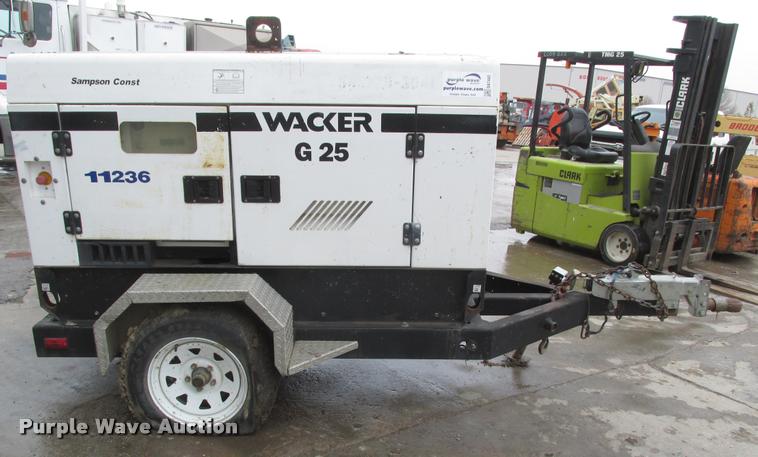 image for item DA7442 Wacker G25 generator