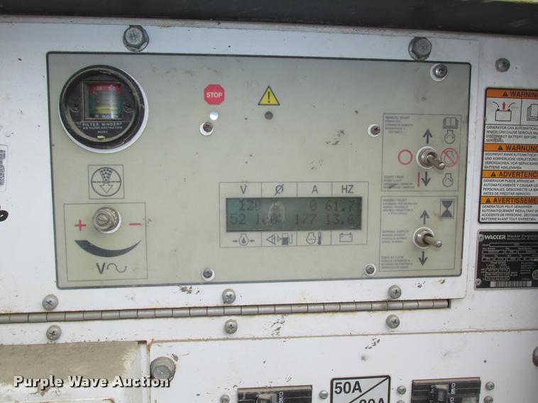 image for item DA7442 Wacker G25 generator