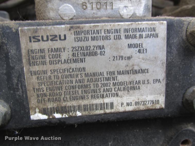 image for item DA7442 Wacker G25 generator