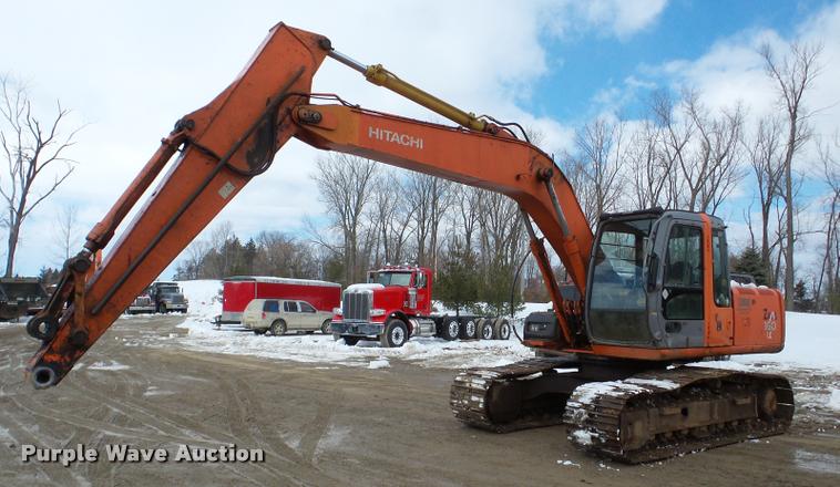 image for item DA7446 2003 Hitachi ZX160LC excavator