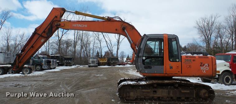 image for item DA7446 2003 Hitachi ZX160LC excavator