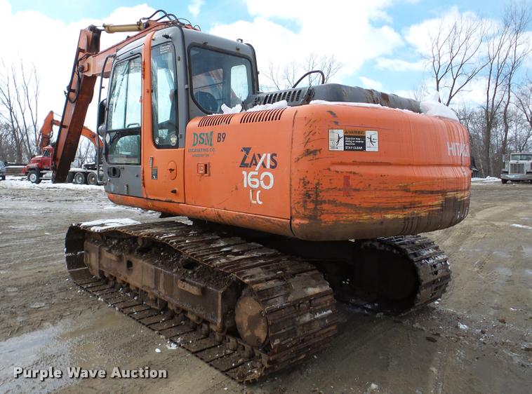 image for item DA7446 2003 Hitachi ZX160LC excavator