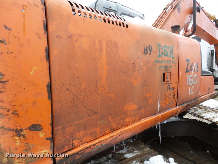 image for item DA7446 2003 Hitachi ZX160LC excavator