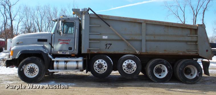 image for item DA7448 2003 Mack CL713 dump truck
