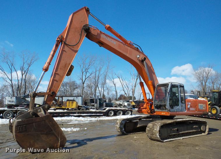 image for item DA7449 2000 Hitachi EX330LC excavator