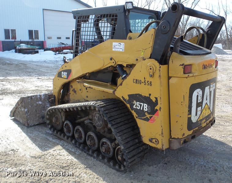 image for item DA7450 2010 Caterpillar 257B skid steer