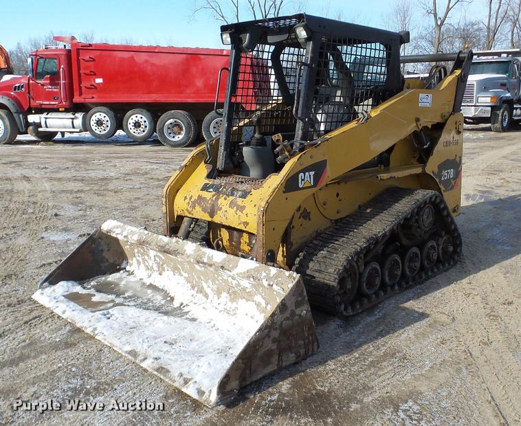 image for item DA7450 2010 Caterpillar 257B skid steer