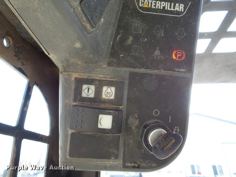 image for item DA7450 2010 Caterpillar 257B skid steer