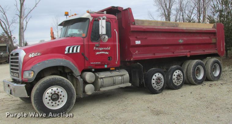 image for item DA7453 2007 Mack CTP713 dump truck