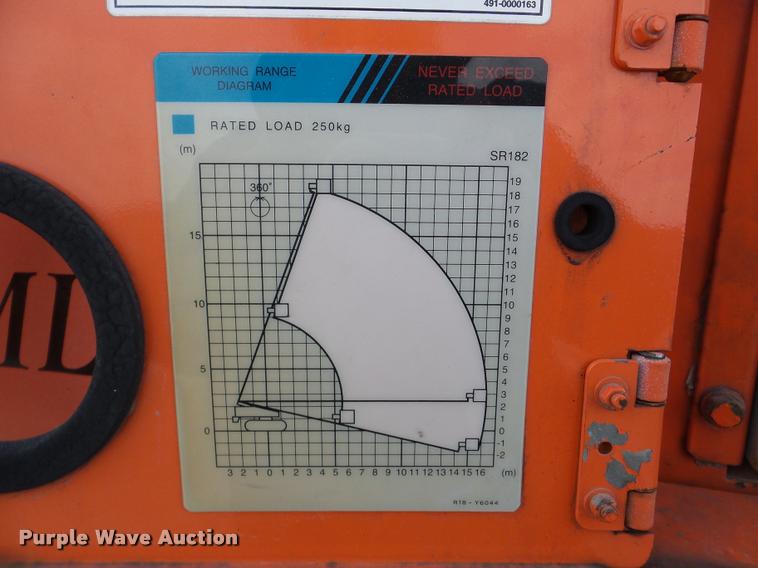 image for item DA7454 Aichi ISR602 boom lift