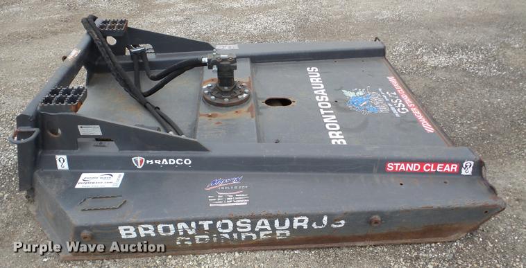 image for item DA7459 Bradco GSS72 skid steer brush cutter