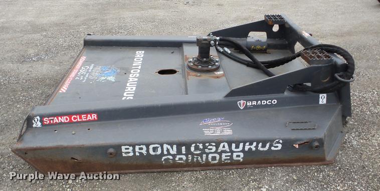 image for item DA7459 Bradco GSS72 skid steer brush cutter