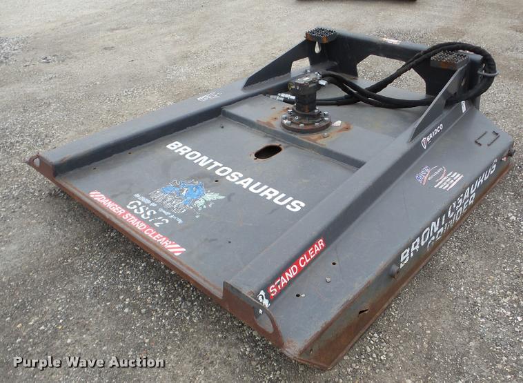 image for item DA7459 Bradco GSS72 skid steer brush cutter