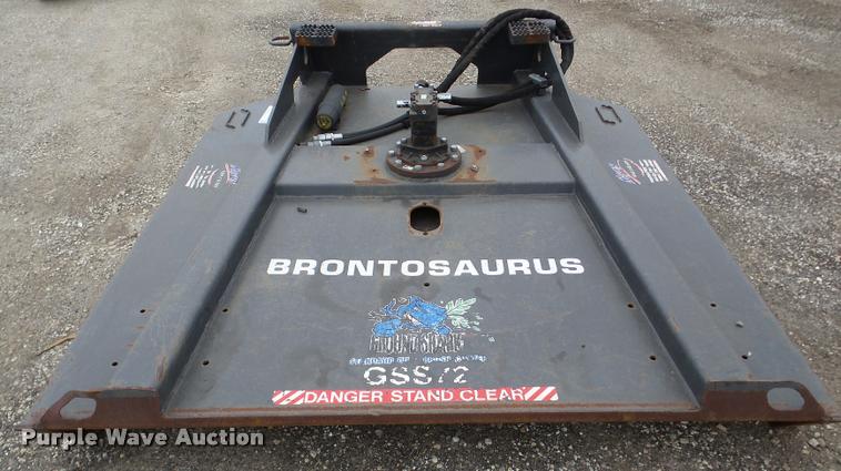 image for item DA7459 Bradco GSS72 skid steer brush cutter