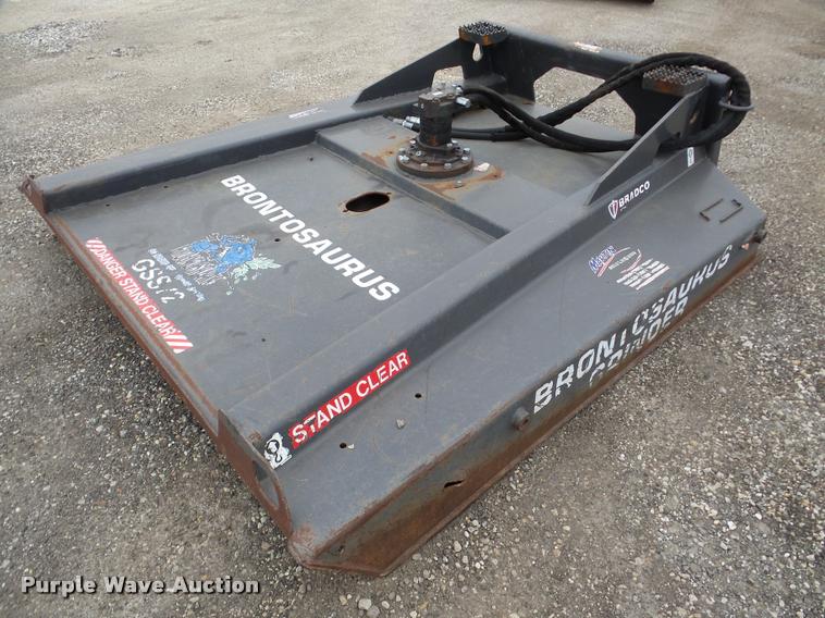 image for item DA7459 Bradco GSS72 skid steer brush cutter