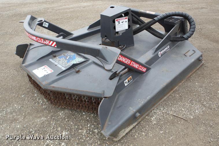 image for item DA7461 Bradco Groundshark Extreme skid steer brush cutter
