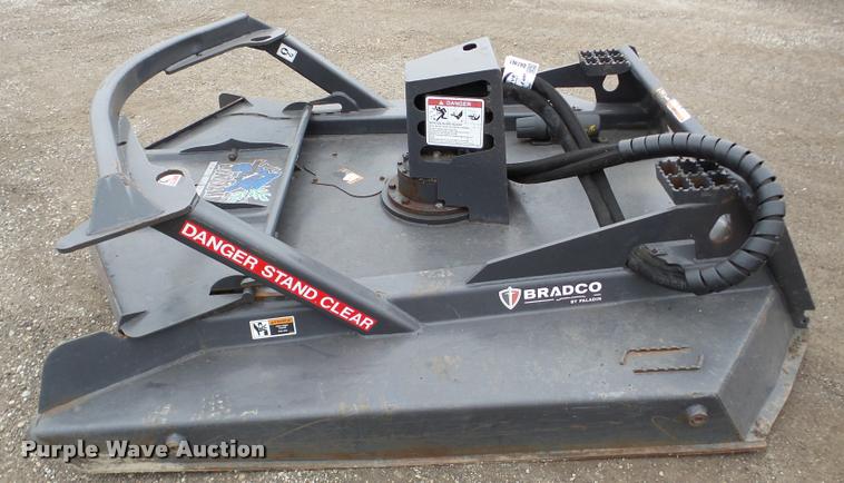 image for item DA7461 Bradco Groundshark Extreme skid steer brush cutter