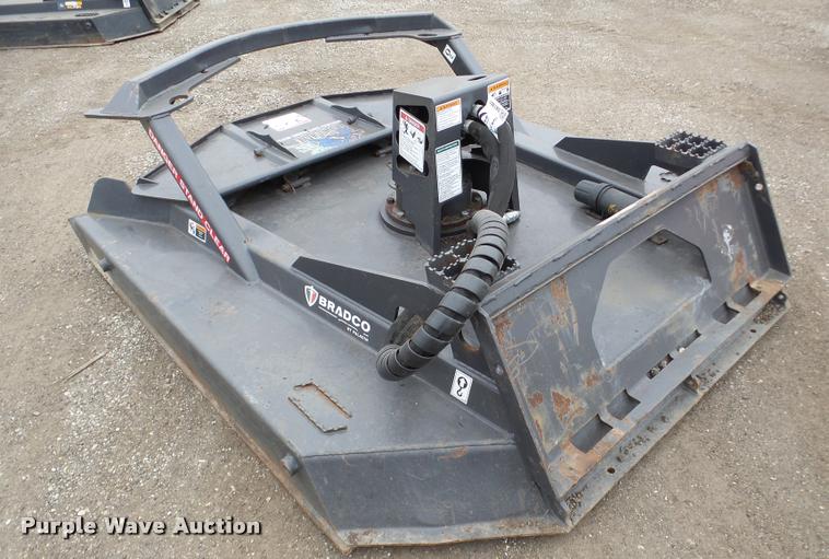 image for item DA7461 Bradco Groundshark Extreme skid steer brush cutter