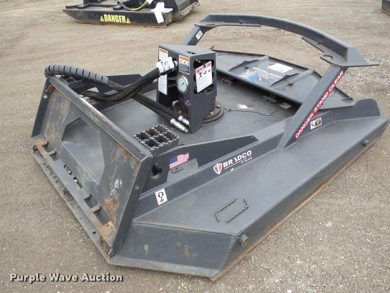 image for item DA7461 Bradco Groundshark Extreme skid steer brush cutter
