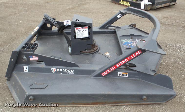 image for item DA7461 Bradco Groundshark Extreme skid steer brush cutter
