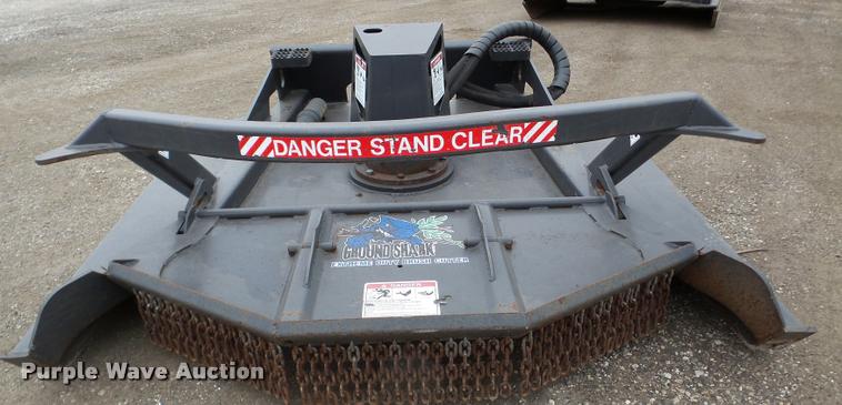 image for item DA7461 Bradco Groundshark Extreme skid steer brush cutter