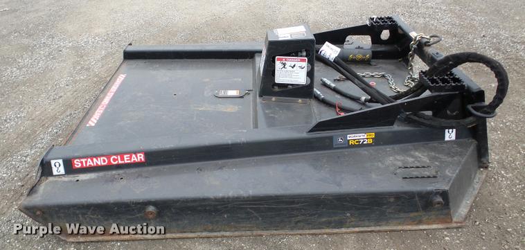 image for item DA7463 John Deere RC72B skid steer rotary mower