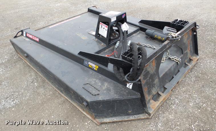 image for item DA7463 John Deere RC72B skid steer rotary mower