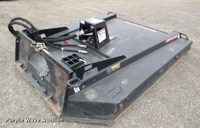 image for item DA7463 John Deere RC72B skid steer rotary mower