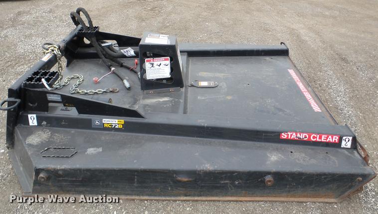 image for item DA7463 John Deere RC72B skid steer rotary mower
