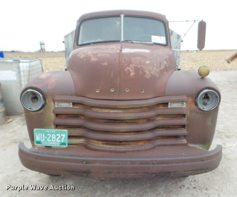 image for item DA7676 1950 Chevrolet dump truck