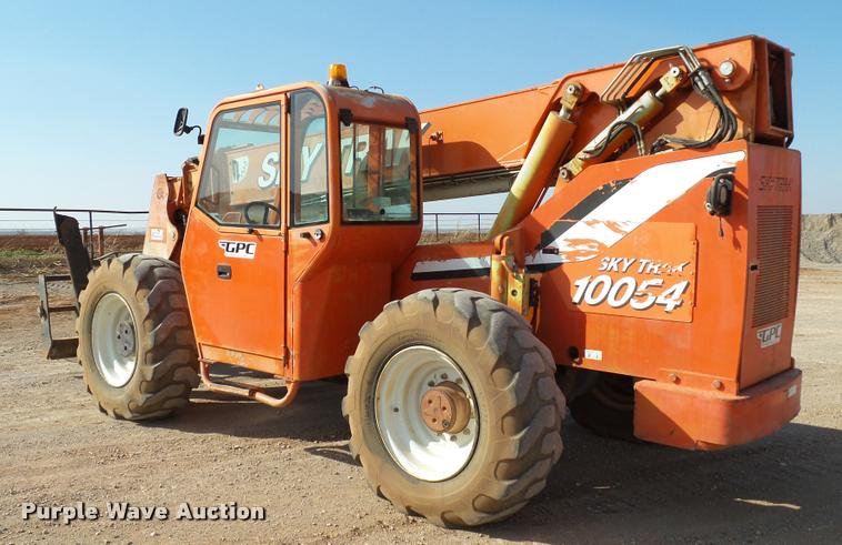 image for item DB0129 2002 SkyTrak 10054 telehandler