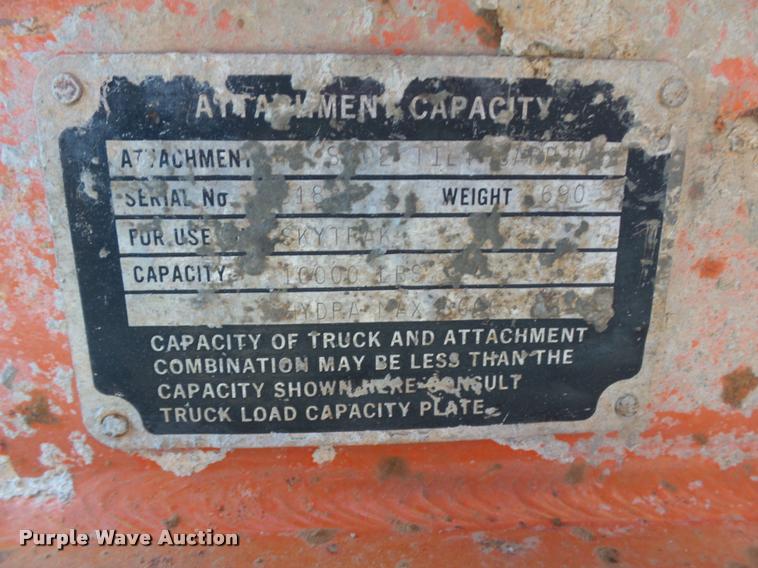 image for item DB0129 2002 SkyTrak 10054 telehandler