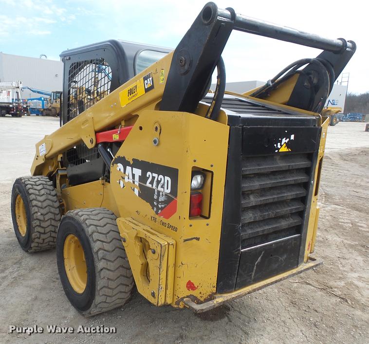 image for item DB0654 2014 Caterpillar 272D skid steer
