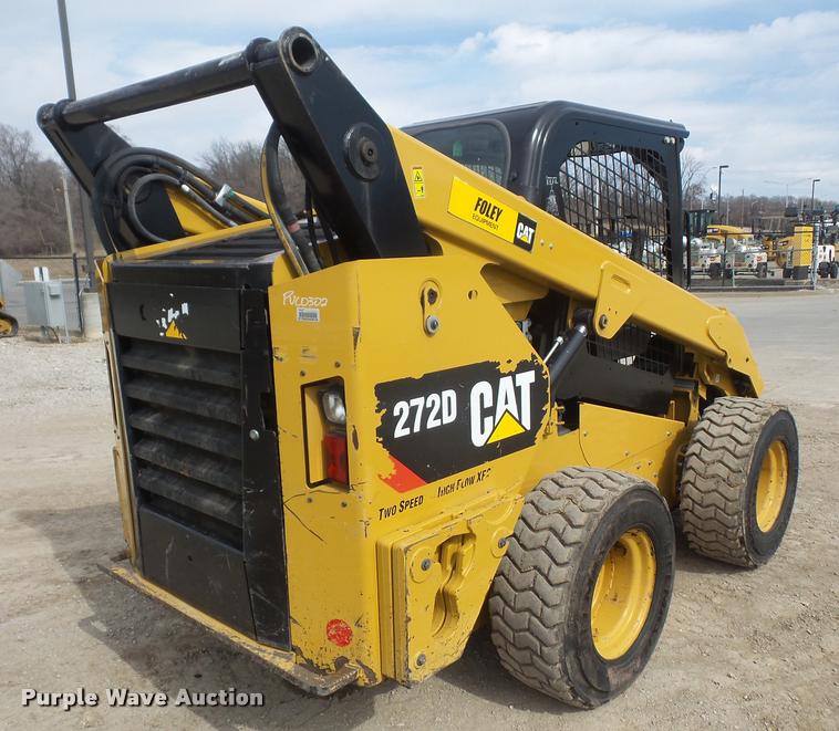 image for item DB0654 2014 Caterpillar 272D skid steer