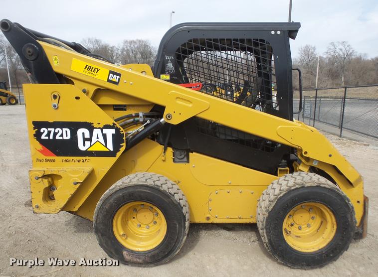 image for item DB0654 2014 Caterpillar 272D skid steer