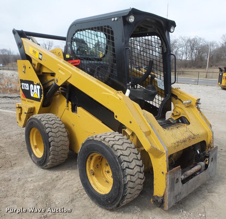image for item DB0654 2014 Caterpillar 272D skid steer