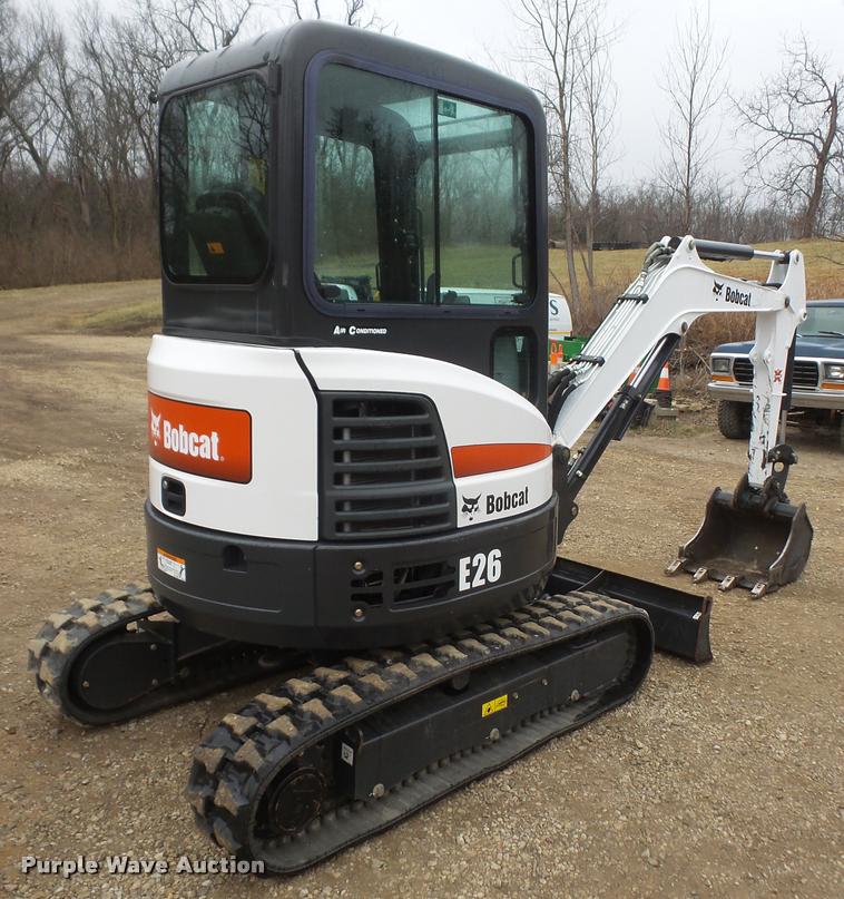 image for item DB0659 2013 Bobcat E26 compact excavator