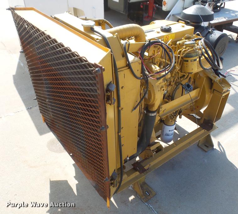 image for item DB0671 Caterpillar 3054 four cylinder turbo diesel engine